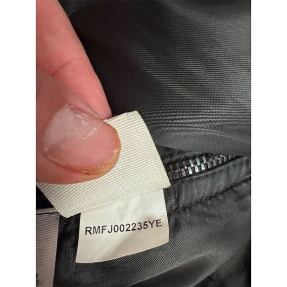 EUC Rachel Rachel Roy Women's Blazer Jacket Black Size 14 Collarless - Picture 7 of 8